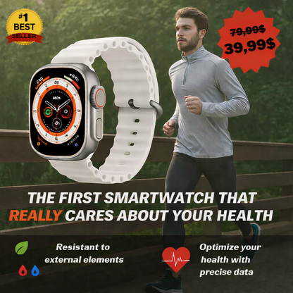 Smartwatch Ultra Pro – Monitor your health and performance every day