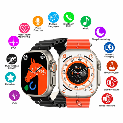 Smartwatch Ultra Pro – Monitor your health and performance every day