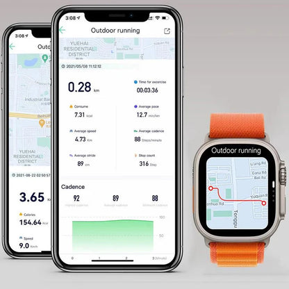 Smartwatch Ultra Pro – Monitor your health and performance every day