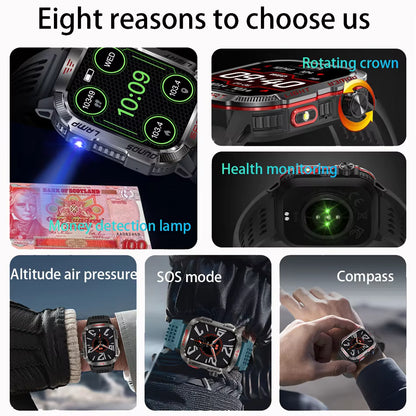Nlhemin™ Men's Military Outdoor Sports Smart Watch for Android & IOS