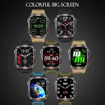 Nlhemin™ Men's Military Outdoor Sports Smart Watch for Android & IOS