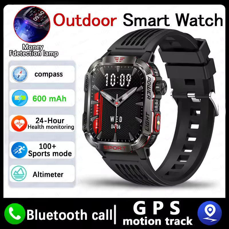 Nlhemin™ Men's Military Outdoor Sports Smart Watch for Android & IOS